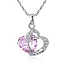 Colar feminino com coração D138 5