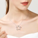 Colar feminino com estrela G465 3