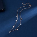 Colar feminino com estrelas D527 3