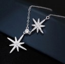 Colar feminino com estrelas G483 1