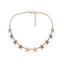 Colar Feminino com Estrelas G813 1