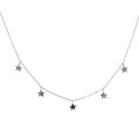 Colar feminino com estrelas M93 5