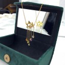 Colar feminino com estrelas 6