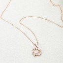 Colar feminino com flor D287 5