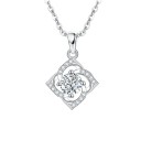 Colar feminino com flor D429 1