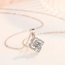 Colar feminino com flor D429 4