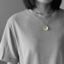 Colar feminino com flor D599 5