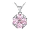 Colar feminino com flor D673 1