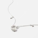 Colar feminino com gato e lua 2