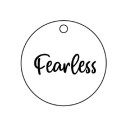 Colar feminino com inscrição C1080 8