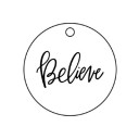 Colar feminino com inscrição C1080 9