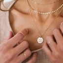 Colar feminino com inscrição C1080 4