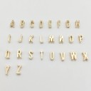 Colar feminino com letra do alfabeto D397 2