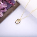 Colar feminino com letra do alfabeto D697 4