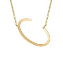 Colar feminino com letra do alfabeto G829 6