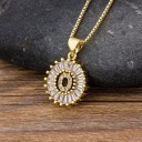 Colar feminino com letras do alfabeto G756 17