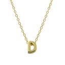 Colar feminino com letras do alfabeto M65 D