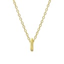 Colar feminino com letras do alfabeto M65 I