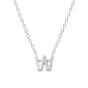 Colar feminino com letras do alfabeto M65 W