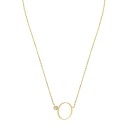 Colar feminino com letras do alfabeto M84 21