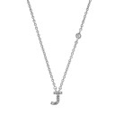 Colar feminino com letras do alfabeto M99 J