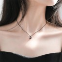 Colar feminino com lua D654 5