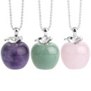 Colar feminino com maçã 1