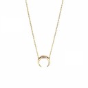 Colar feminino com meia-lua 4