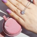 Colar feminino com pendente D417 17