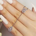 Colar feminino com pendente D417 33