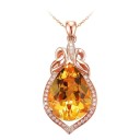 Colar feminino com pendente D483 1