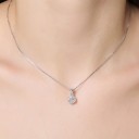 Colar feminino com pendente D574 5