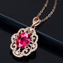 Colar feminino com pendente D685 4