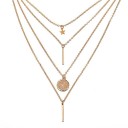 Colar feminino com pendentes G812 13