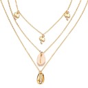 Colar feminino com pendentes G812 10