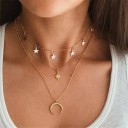 Colar feminino com pendentes G812 2