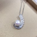 Colar feminino com pérola D636 5