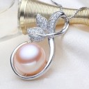 Colar feminino com pérola D650 5