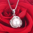 Colar feminino com pérola D735 1