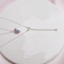 Colar feminino com pérola D830 3