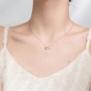 Colar feminino com planeta D548 6