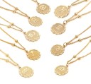 Colar feminino com signo do zodíaco 1