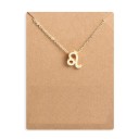 Colar feminino com signos do zodíaco 15