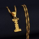 Colar feminino letra D142 14