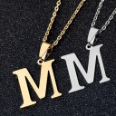 Colar feminino letra D183 1