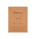 Colar feminino signo do zodíaco D185 17