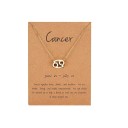 Colar feminino signo do zodíaco D185 18