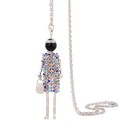 Colar longo de senhora com boneca 16