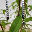 Colar massivo feminino M69 4