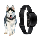 Colar recarregável anti-ladridos para cães à prova de água Colar de treino vibratório com fita de nylon ajustável para cães pequenos, médios e grandes 3